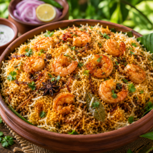 Prawns Biryani